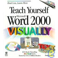 Teach Yourself Microsoft<sup>®</sup> Word 2000 VISUALLY<sup><small>TM</small></sup>