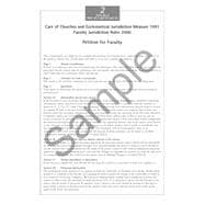 Faculty Jurisdiction Form No. 2 - Petition for Faculty