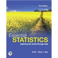 MyLab Statistics with Pearson eText -- Access Card -- for Essential Statistics (18-Weeks)