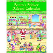 Santa's Sticker Advent Calendar