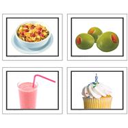 Nouns: More Food Learning Cards