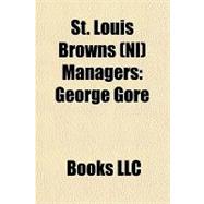St. Louis Browns (Nl) Managers