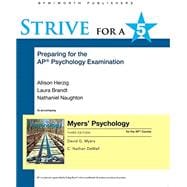 Strive for a 5: Preparing for the AP Psychology Exam (Myers AP)