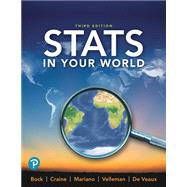 Stats in Your World, 3rd Edition 2020 Student Edition + MyMathLab (1-year access)