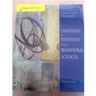Cengage Advantage Books: Essentials of Statistics for Behavioral Science