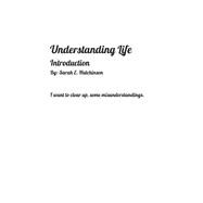 Understanding Life