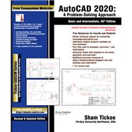 AutoCAD 2020: A Problem-Solving Approach, Basic and Intermediate, 26th Edition