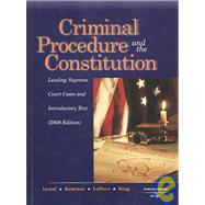 Criminal Procedure and the Constitution