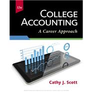 College Accounting: A Career Approach (Book Only) A Career Approach