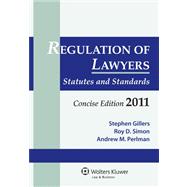 Regulation of Lawyers 2011: Statutes and Standards