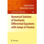 Numerical Solution of Stochastic Differential Equations With Jumps in Finance
