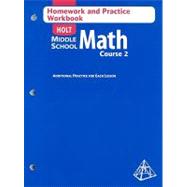 Math Course 2, Grade 7 Homework and Practice Workbook