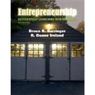 Entrepreneurship : Successfully Launching New Ventures