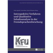 Introspektive Verfahren Und Qualitative Inhaltsanalyse in Der Fremdsprachenforschung