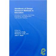 Handbook of Design Research Methods in Education