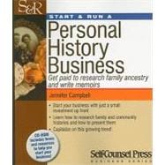 Start & Run a Personal History Business