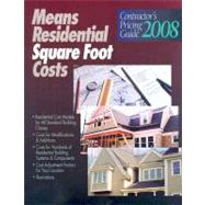 Residential Square Foot Costs 2008