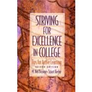 Striving for Excellence in College