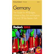 Fodor's Germany 2003,9781400010585