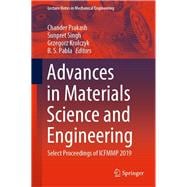 Advances in Materials Science and Engineering