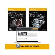 Fundamentals of Medium-Heavy Duty Commercial Vehicle Systems Textbook, Fundamentals of Medium/Heavy Duty Diesel Engines Textbook and 2-Year Online Access Code Bundle