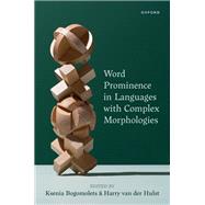 Word Prominence in Languages with Complex Morphologies