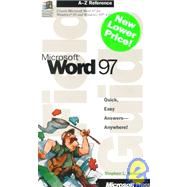 Microsoft Word 97 Field Guide
