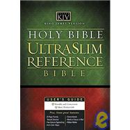 Holy Bible: King James Version, Brown, Imitation Leather, Ultraslim Center-column Reference Bible