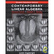 Student Solutions Manual to accompany Contemporary Linear Algebra