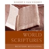 Anthology of World Scriptures Western Religions