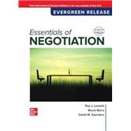 Essentials of Negotiation: 2024 Release