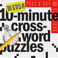 Mensa 10-Minute Crossword Puzzles 2009 Calendar