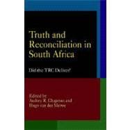 Truth and Reconciliation in South Africa