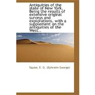 Antiquities of the State of New York, Being the Results of Extensive Original Surveys and Explorations, With a Supplement on the Antiquities of the West