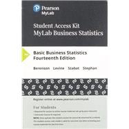 MyLab Statistics with Pearson eText -- 24 Month Standalone Access Card -- for Basic Business Statistics