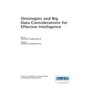 Ontologies and Big Data Considerations for Effective Intelligence