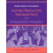 Human Resources Management in the Hospitality Industry, Study Guide