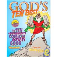 God's Ten Best : The Ten Commandments Comic and Activity Book