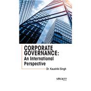Corporate governance: An international perspective