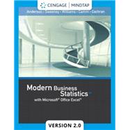MindTapV2.0 for Anderson/Sweeney/Williams/Camm/Cochran's Modern Business Statistics with Microsoft Excel, 2 terms Printed Access Card