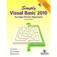 Simply Visual Basic 2010 An App-Driven Approach