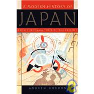 A Modern History of Japan From Tokugawa Times to the Present