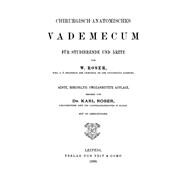 Chirurgisch-Anatomisches Vademecum