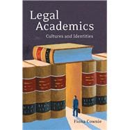 Legal Academics Cultures and Identities