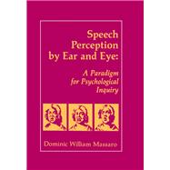 Speech Perception By Ear and Eye: A Paradigm for Psychological Inquiry