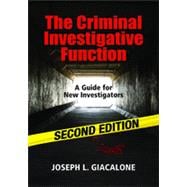 The Criminal Investigative Function