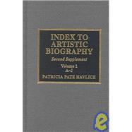 Index to Artistic Biography Second Supplement