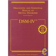 Diagnostic and Statistical Manual of Mental Disorders : DSM-IV