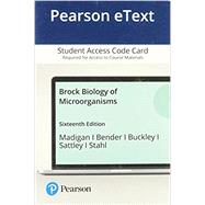 Pearson eText for Brock Biology of Microorganisms -- Access Card