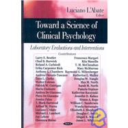 Toward a Science of Clinical Psychology